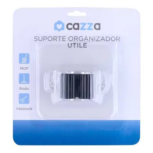 Suporte Organizador de Vassoura Utile 7cm Cazza