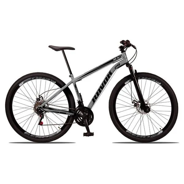 Bicicleta Aro 29 Suspensão Shimano Bike 21 Marchas Aço Grafite