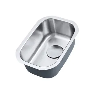 Cuba de Embutir Aço Inox 1mm Escovado C112 31,7x45,7x17,8 cm