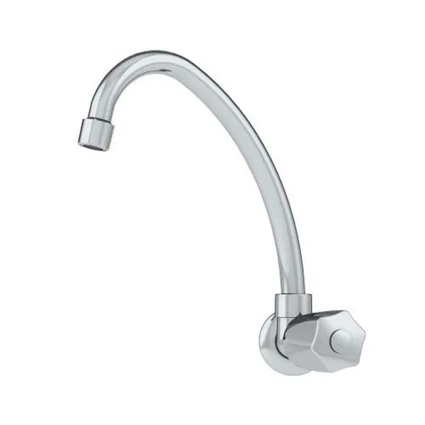Torneira Parede Bica Móvel 1167 C50 Cromada - Vedação Mvs