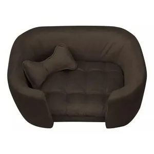 Cama Pet Poltrona Baby Hanna Veludo - Ssx Multicoisas Cor Marrom