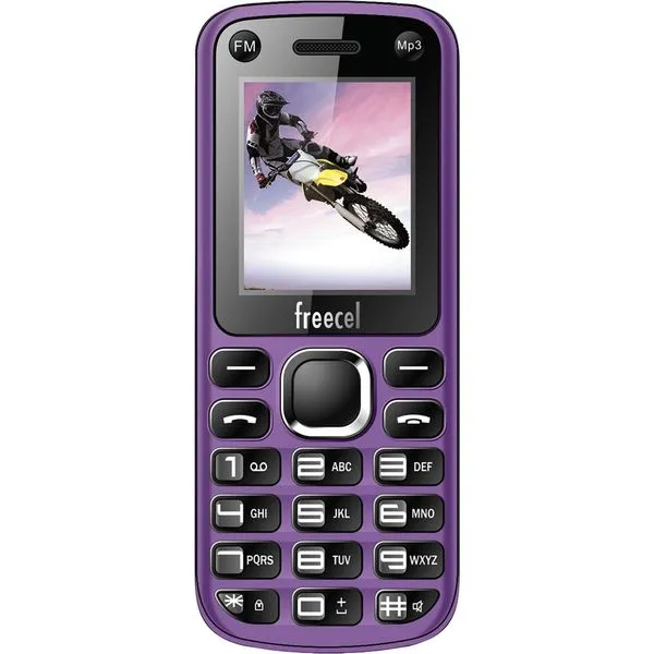 Celular Freecel Free Cross Desbloqueado Dual Chip Tela 1.7" Câmera Púrpura