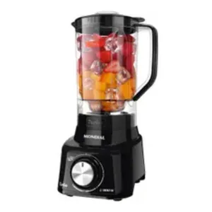 Liquidificador Mondial 5 Velocidades 2,7L 900W L-900 FR Liquidificador Turbo Full 5 Velocidades 900W Mondial L-900 FR | Preto (127 V)