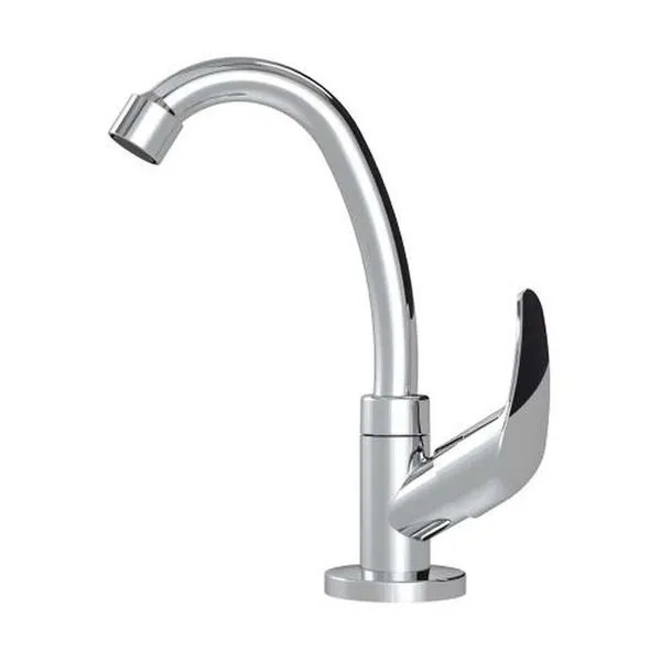 Torneira Lavatório Bica Móvel 1198 Monocomando Cromada - Injet Plast Abs Dn15 1/4 De Volta