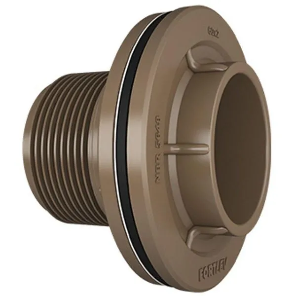Adaptador Caixa D'água 2""x60mm - 10016021 - Fortlev Adaptador 2x60 Caixa Dagua