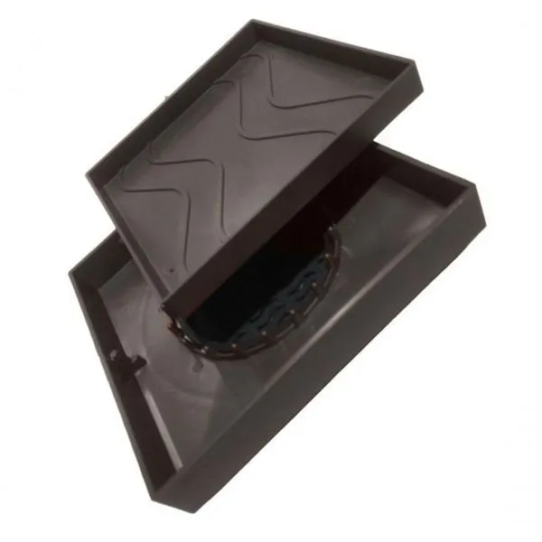 Ralo Oculto 15x15 Invisivel Para Piso Porcelanato Marrom