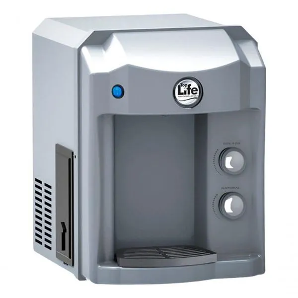 Purificador Água Alcalina Ionizada Ozônio E Magnésio Mg+ Cinza 110V