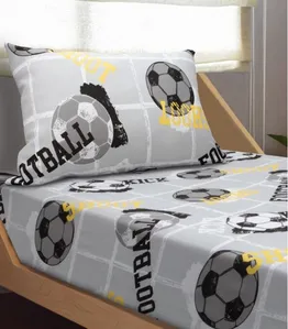 Jogo De Cama Solteiro Kids Doce Vida Cinza UN / Cinza