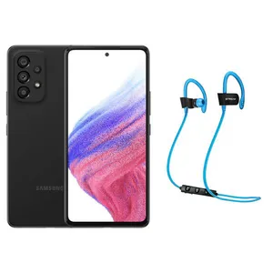 Smartphone Samsung Galaxy A53 128GB 5G Preto com Fone Bluetooth ELG