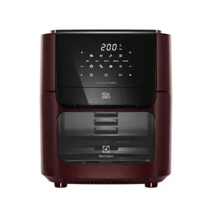 Air Fryer Oven Electrolux por Rita Lobo 12L Digital Vermelha Escura Experience 1700W (EAF86) 127V