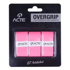 Overgrip Rosa Acte com 3
