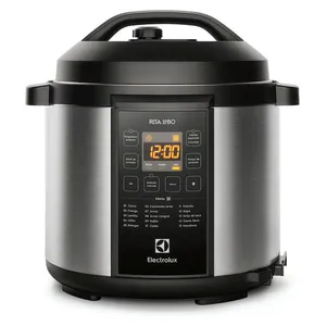 Panela de Pressão Elétrica Electrolux 6L Preta Experience Digital (PCC20) 220V