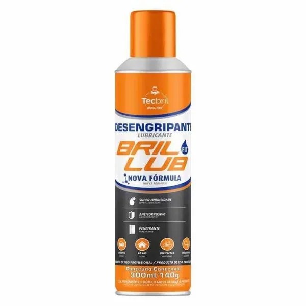 Desengripante Bril Lub Fit 300ml/140g Tecbril