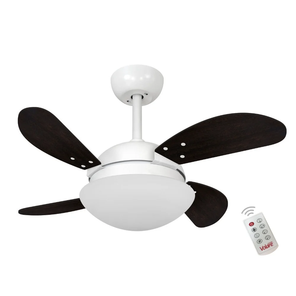 Ventilador Volare Branco Fosco Fly Mini