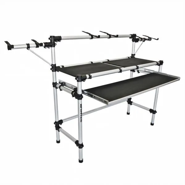 Suporte Profissional Dj Titanium Racks Rdjlive Em Aluminio
