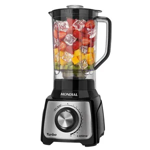 Liquidificador Mondial Turbo Black L-1200 BI 220V