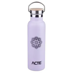 Garrafa Térmica Inox 600ml Lilás Acte C46