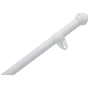 Kit para Varão 2m Prátiko Pro 19mm Bella Arte Branco