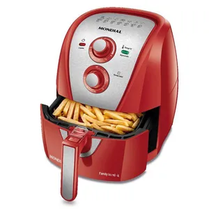 Fritadeira Elétrica Air Fryer 4L Mondial AFN40RI Vermelha 220V