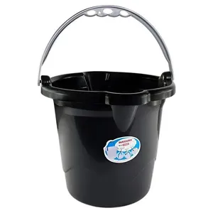 Balde Plástico com Alça 8.5L São Bernardo BD0104 Preto