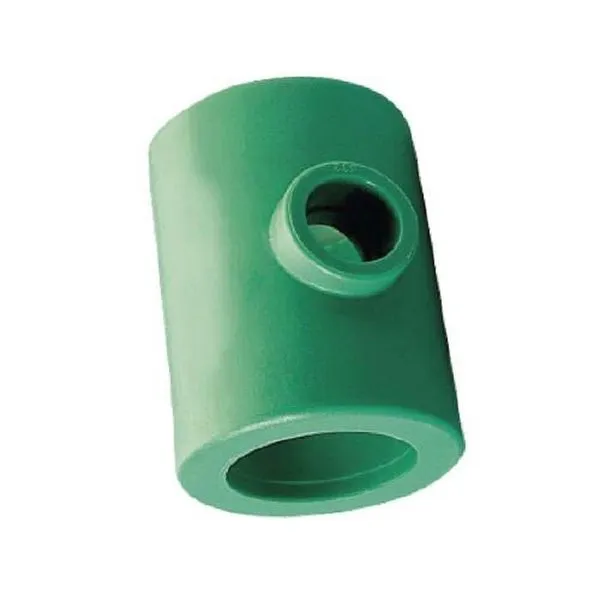 Tee De Redução Central 50x40mm Em Ppr Para água Quente E Fria - Amanco