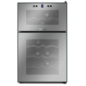 Adega de Vinhos Philco PH24 DZ 24 Garrafas 2 Portas 127V