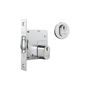Fechadura Pivotante 1005 Redonda Inox - Stam Redondo
