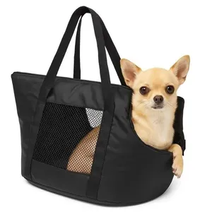 Bolsa Mochila Dobrável Para Transporte De Pets – Segurança E Conforto Em Viagens E Passeios - Preta