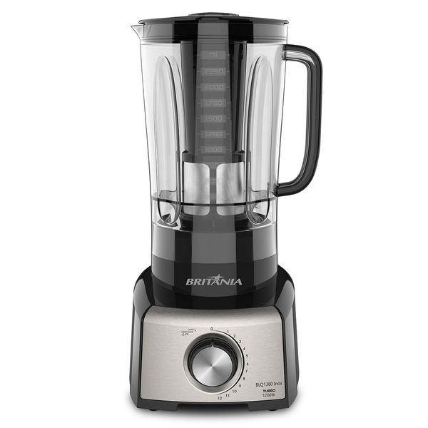 Liquidificador Britânia BLQ1380P Pro Maxx 6 Inox 3L 1200W 127V