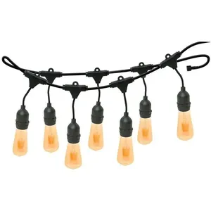 Varal De Luzes 10 M Bocal E-27 Bivolt Sem Lampadas Foxlux