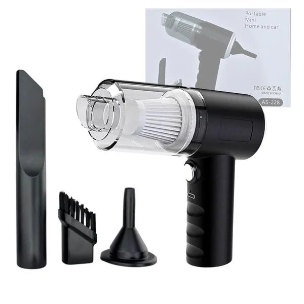 Mini Aspirador Vacuum Cleaner 3 Em 1 Sem Fio Portátil