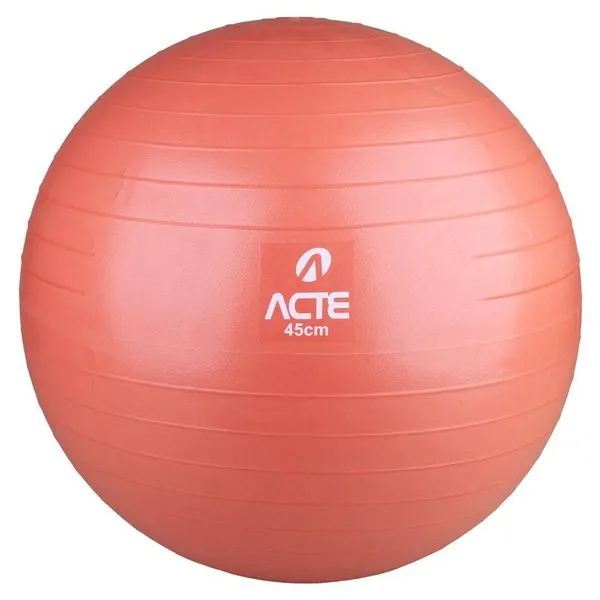Bola Pilates 45cm T9 Acte Sports Laranja