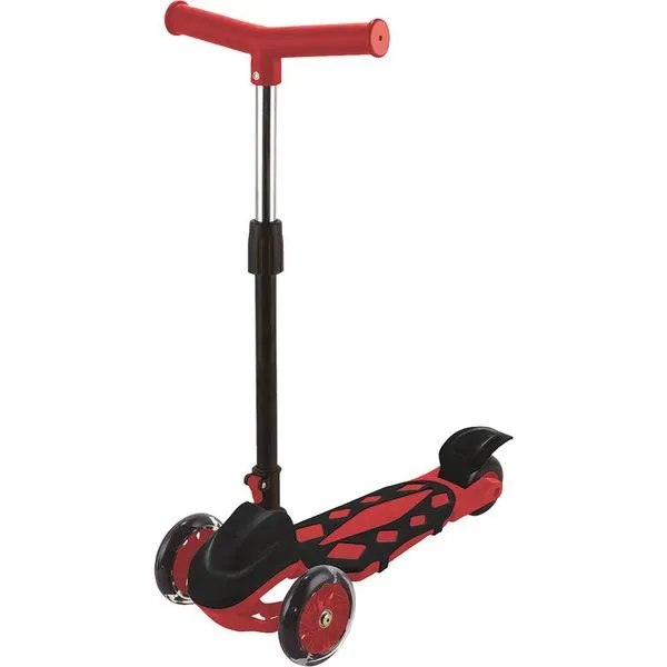Patinete 3 Rodas DM Radical Power DMR5551 Vermelho
