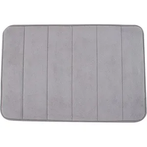 Tapete Fofo Banheiro 40x60cm Ogza Cinza