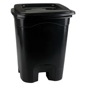 Lixeira com Pedal 13L 3UD Plastic 237 Preta