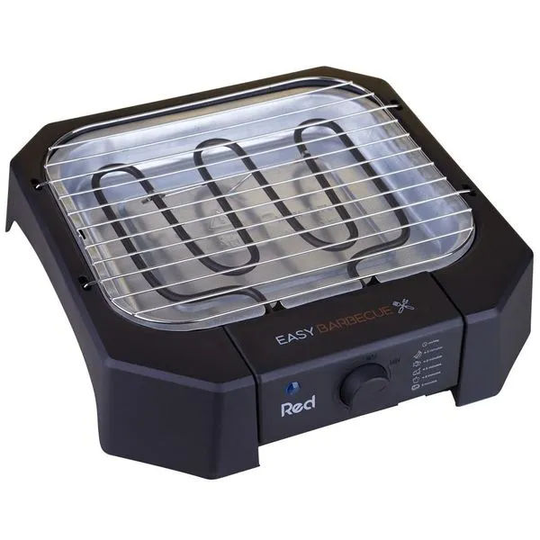 Churrasqueira Elétrica CH100 Easy Red Mobile Preta 127V