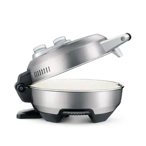 Forno Elétrico Tramontina by Breville para Pizza em Aço Carbono com Base em Cerâmica 30 cm 220 V 220V