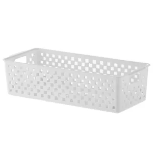 Cesto Organizador 34x15cm Paramount Quadratta 890 Branco