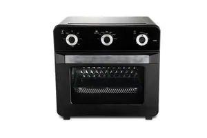 FORNO HAMILTON BEACH AIR FRYER ELÉTRICO COM TIMER 20L PRETO 220V
