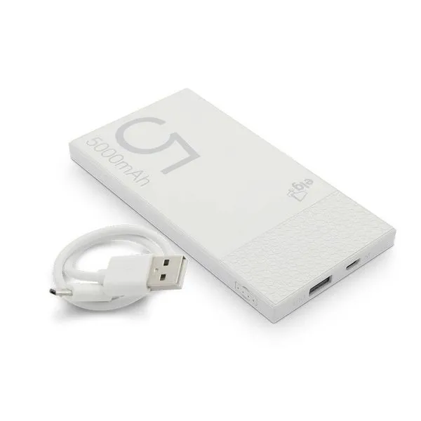 Carregador Portátil ELG PB5 Power Station S 5000mAh Branco