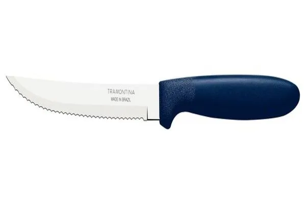 Faca Churrasco Inox 5" Ipanema Azul Tramontina