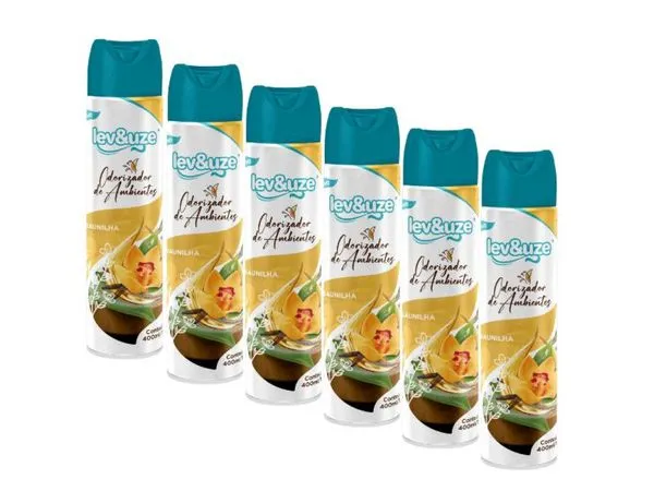 Odorizador Purificador Cheiro Ambiente Lev&uze Baunilha 06