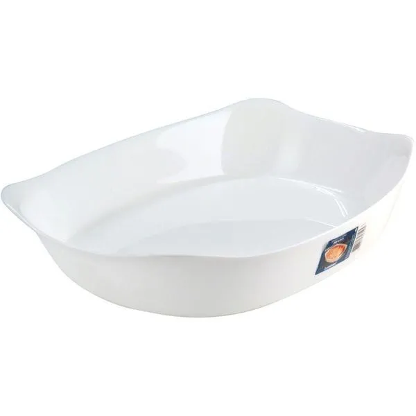 Luminarc Smart Cuisine Assadeira 6X34X25Cm 2,7L Vidro Temperado Branco