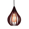 Luminária Teto Lustre pendente balcão cozinha sala chile Chocolate