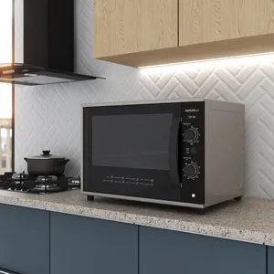 Forno Elétrico Top60 Bancada 60 Litros Nardelli BLACK/TITÃNIO / 220v