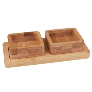 Bandeja de Aperitivos Eco Bamboo Cazza