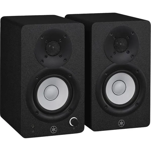 Monitor De Referência Para Estúdio Yamaha Hs3 Preto (par)