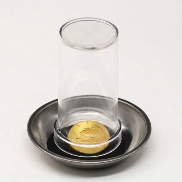 Visual Coin To Glass- Moeda Atravessa O Copo