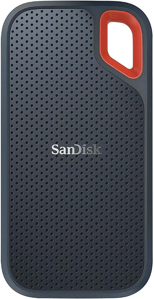 Memória SSD Externo Portátil 500GB Sandisk USB 3.0 Preto