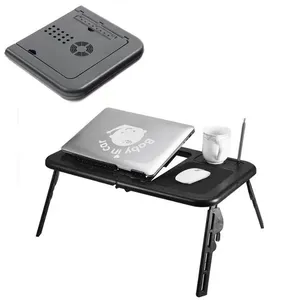 Mesa Para Notebook Com Refrigerador 2 Coolers Ventilador Base Dobravel Ergonomica Articulavel